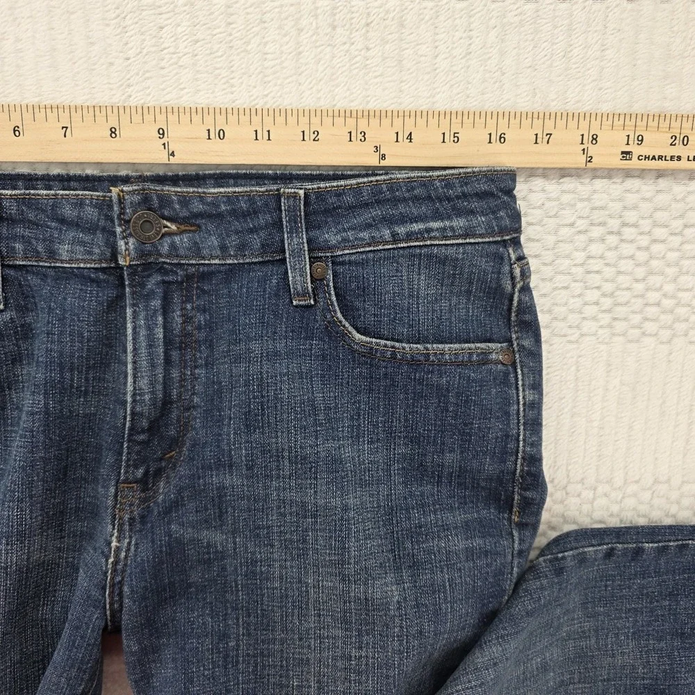 Levi Strauss Skinny Jeans Mens 31x32 Dark Wash Mid Rise Denim Stretch 5-Pocket